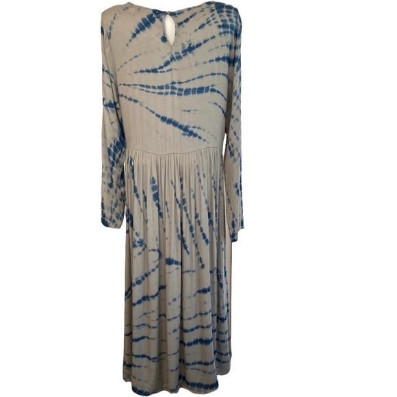 Anthropologie Eliska Tie-Dye Maxi Dress shortened hem Dolan left coast M - Picture 3 of 15